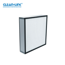 ISO90012008 and SGS Certification H13 H14 Mini Pleat HEPA Air Filter Ventilation Filter